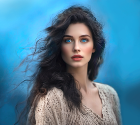 克洛伊美女写真摄影图片